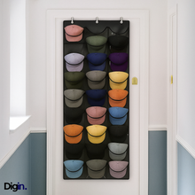 Cargar imagen en el visor de la galería, ORGANIZADOR DE GORRAS COLGANTE – Ahorra espacio y mantén tu colección.