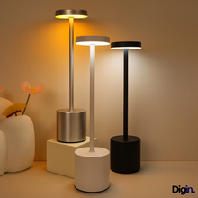 Cargar imagen en el visor de la galería, LÁMPARA LED TÁCTIL RECARGABLE -  Iluminación moderna, portátil y ajustable.
