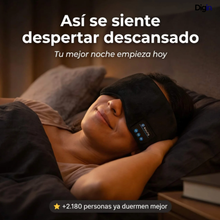 Cargar imagen en el visor de la galería, ANTIFAZ BLUETOOTH PARA DORMIR - Comodidad, Música y Relajación Total

