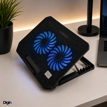 Cargar imagen en el visor de la galería, BASE SOPORTE REFRIGERANTE PARA LAPTOP - Máxima Refrigeración, Más Rendimiento
