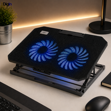 Cargar imagen en el visor de la galería, BASE SOPORTE REFRIGERANTE PARA LAPTOP - Máxima Refrigeración, Más Rendimiento
