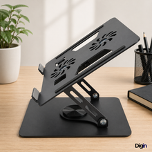 Cargar imagen en el visor de la galería, SOPORTE PARA LAPTOP CON ENFRIAMIENTO ACTIVO - Elimina el Calor y el Dolor al Instante

